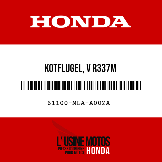image de 61100-MLA-A00ZA KOTFLUGEL, V R337M