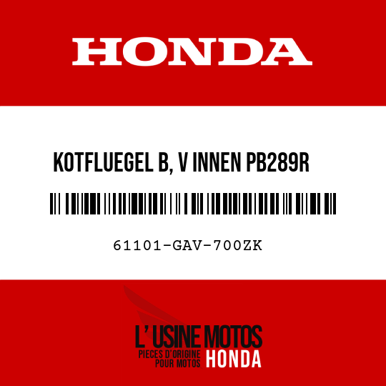 image de 61101-GAV-700ZK KOTFLUEGEL B, V INNEN PB289R  (PB289R BLAZER-BLAU)