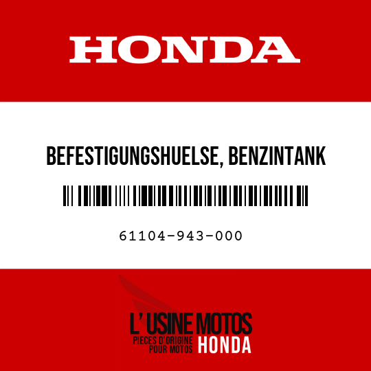 image de 61104-943-000 BEFESTIGUNGSHUELSE, BENZINTANK