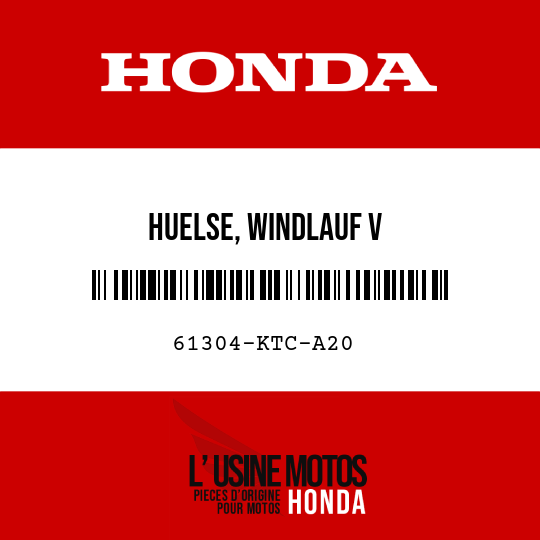 image de 61304-KTC-A20 HUELSE, WINDLAUF V