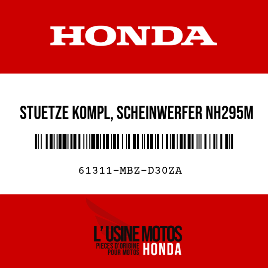 image de 61311-MBZ-D30ZA STUETZE KOMPL, SCHEINWERFER NH295M 