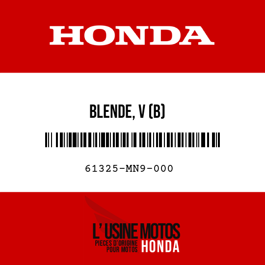 image de 61325-MN9-000 BLENDE, V (B)