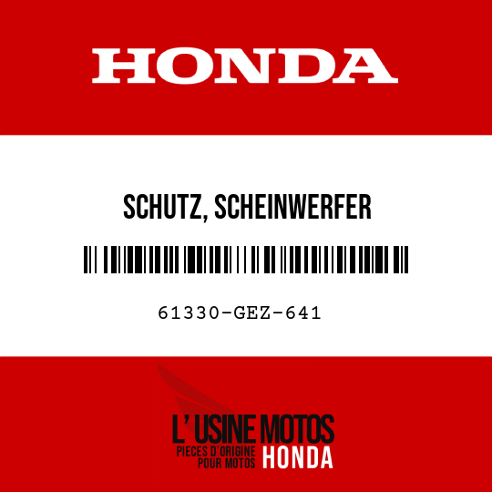 image de 61330-GEZ-641 SCHUTZ, SCHEINWERFER