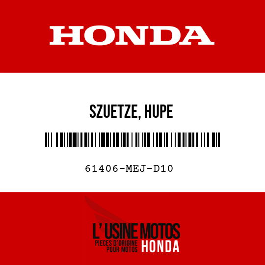 image de 61406-MEJ-D10 SZUETZE, HUPE