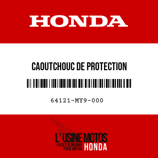 image de 64121-MY9-000 CAOUTCHOUC DE PROTECTION