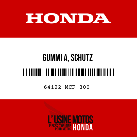 image de 64122-MCF-300 GUMMI A, SCHUTZ