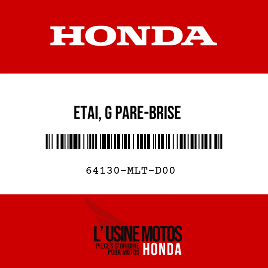 image de 64130-MLT-D00 ETAI, G PARE-BRISE