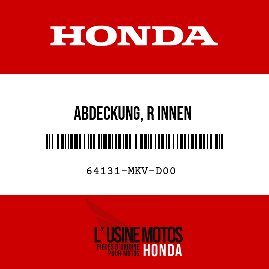 image de 64131-MKV-D00 ABDECKUNG, R INNEN
