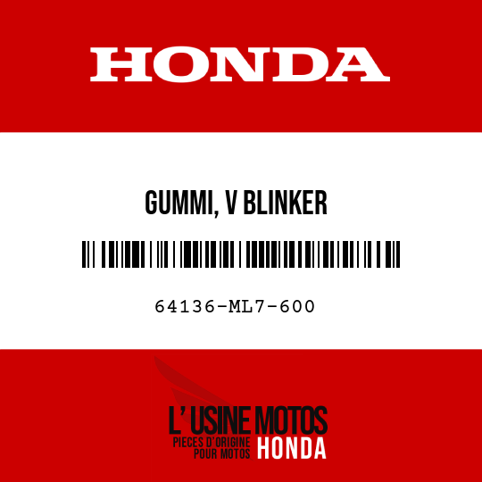 image de 64136-ML7-600 GUMMI, V BLINKER