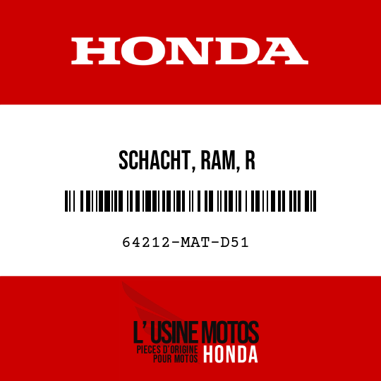 image de 64212-MAT-D51 SCHACHT, RAM, R