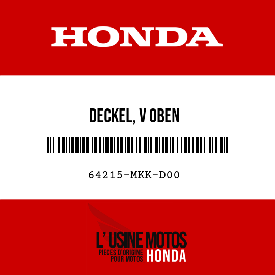 image de 64215-MKK-D00 DECKEL, V OBEN