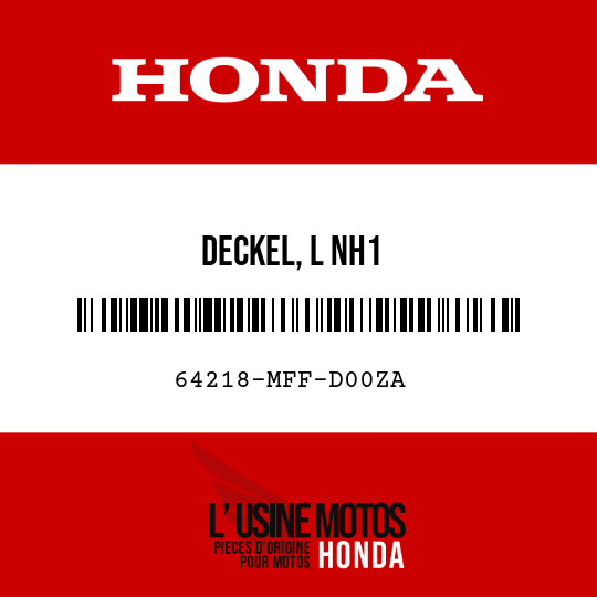 image de 64218-MFF-D00ZA DECKEL, L NH1
