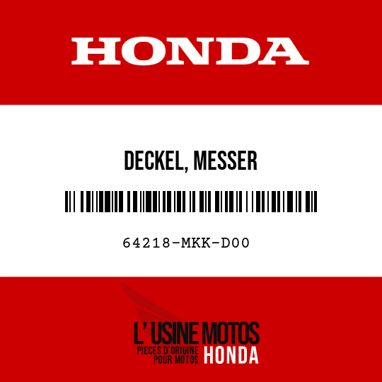 image de 64218-MKK-D00 DECKEL, MESSER