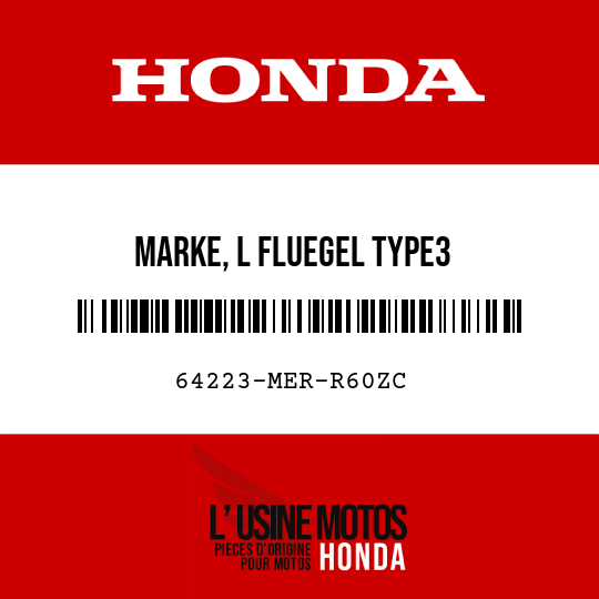 image de 64223-MER-R60ZC MARKE, L FLUEGEL TYPE3