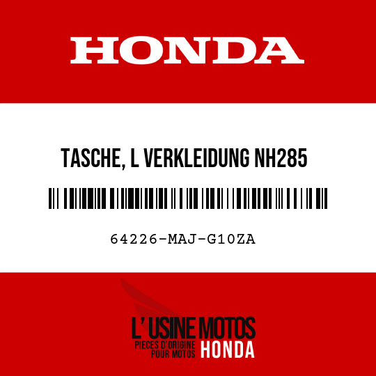 image de 64226-MAJ-G10ZA TASCHE, L VERKLEIDUNG NH285 