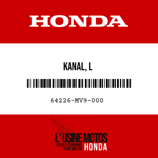 image de 64226-MV9-000 KANAL, L