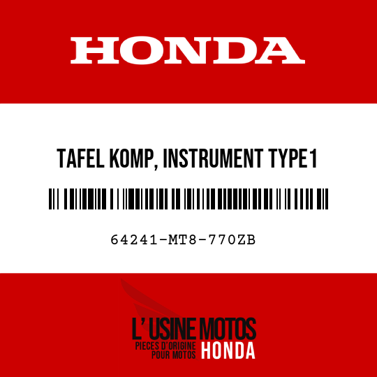 image de 64241-MT8-770ZB TAFEL KOMP, INSTRUMENT TYPE1