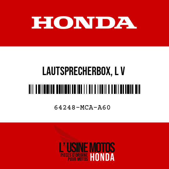image de 64248-MCA-A60 LAUTSPRECHERBOX, L V