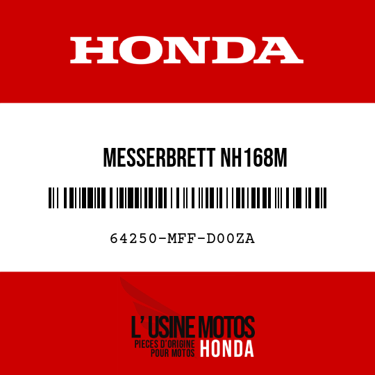 image de 64250-MFF-D00ZA MESSERBRETT NH168M