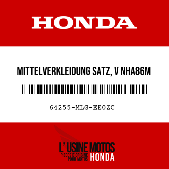 image de 64255-MLG-EE0ZC MITTELVERKLEIDUNG SATZ, V NHA86M