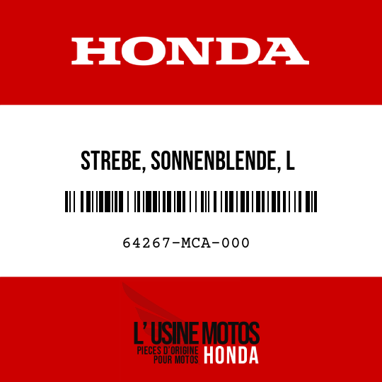 image de 64267-MCA-000 STREBE, SONNENBLENDE, L