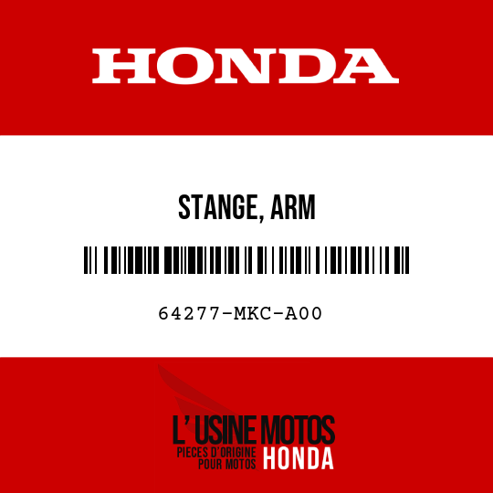 image de 64277-MKC-A00 STANGE, ARM