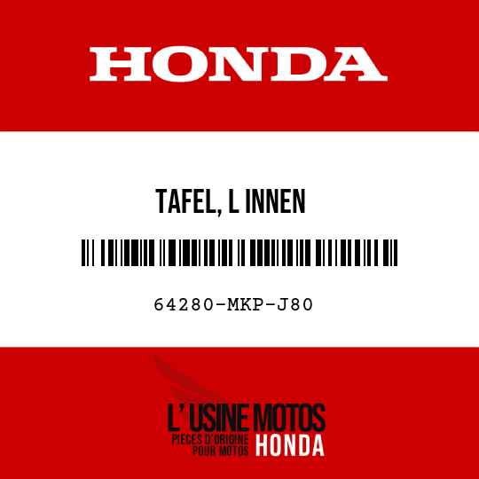 image de 64280-MKP-J80 TAFEL, L INNEN