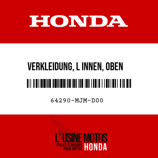 image de 64290-MJM-D00 VERKLEIDUNG, L INNEN, OBEN