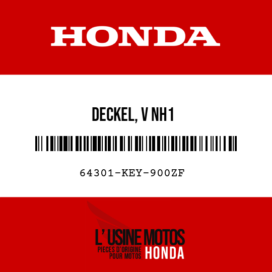 image de 64301-KEY-900ZF DECKEL, V NH1 