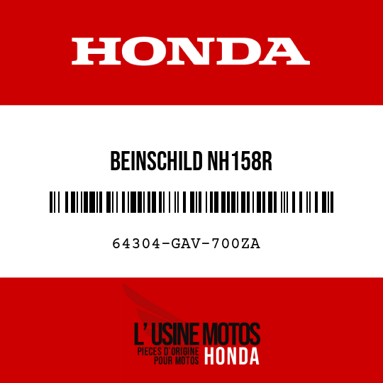 image de 64304-GAV-700ZA BEINSCHILD NH158R 