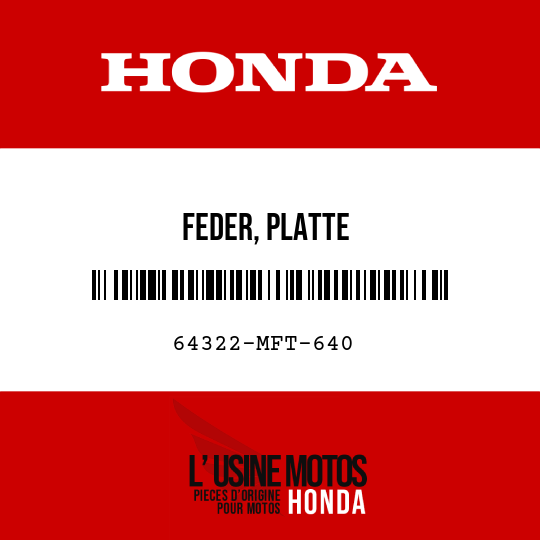 image de 64322-MFT-640 FEDER, PLATTE