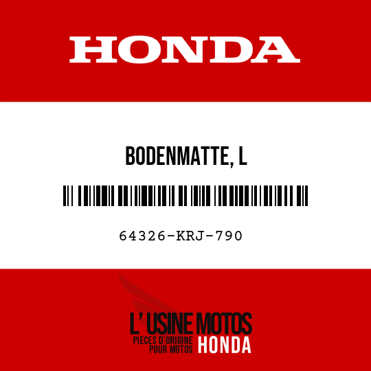 image de 64326-KRJ-790 BODENMATTE, L
