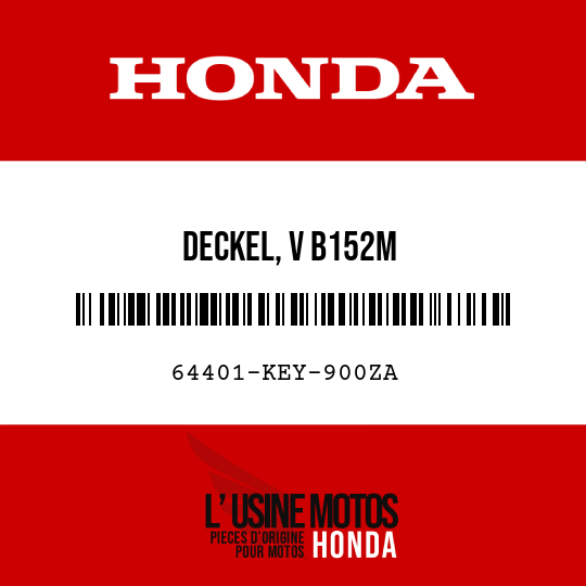 image de 64401-KEY-900ZA DECKEL, V B152M 