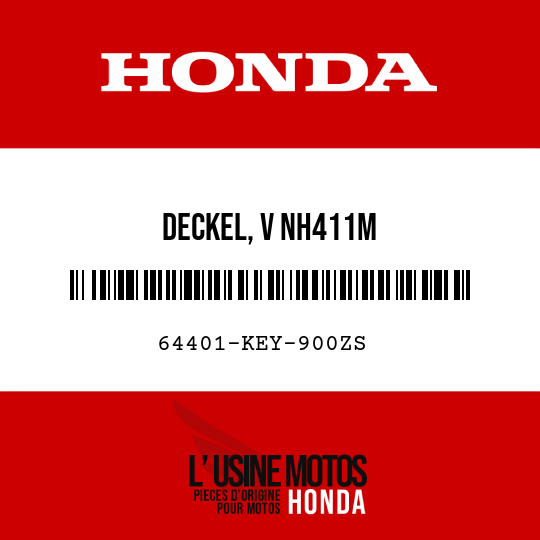 image de 64401-KEY-900ZS DECKEL, V NH411M 