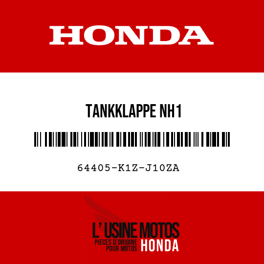 image de 64405-K1Z-J10ZA TANKKLAPPE NH1