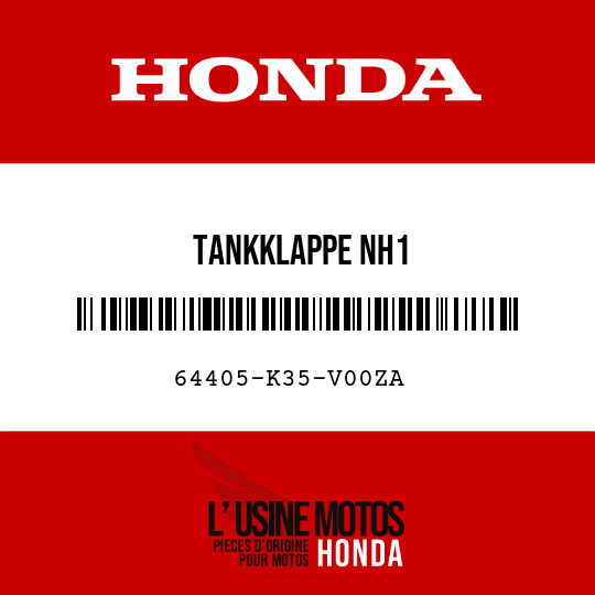 image de 64405-K35-V00ZA TANKKLAPPE NH1