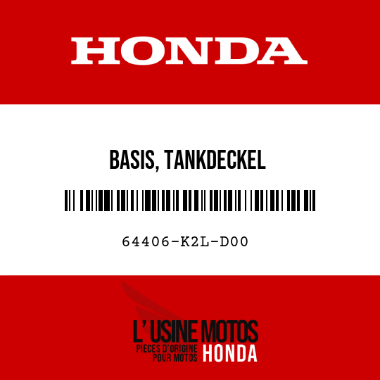 image de 64406-K2L-D00 BASIS, TANKDECKEL