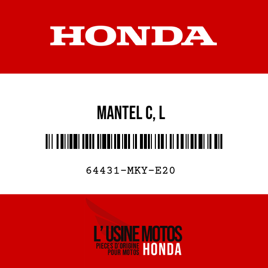 image de 64431-MKY-E20 MANTEL C, L