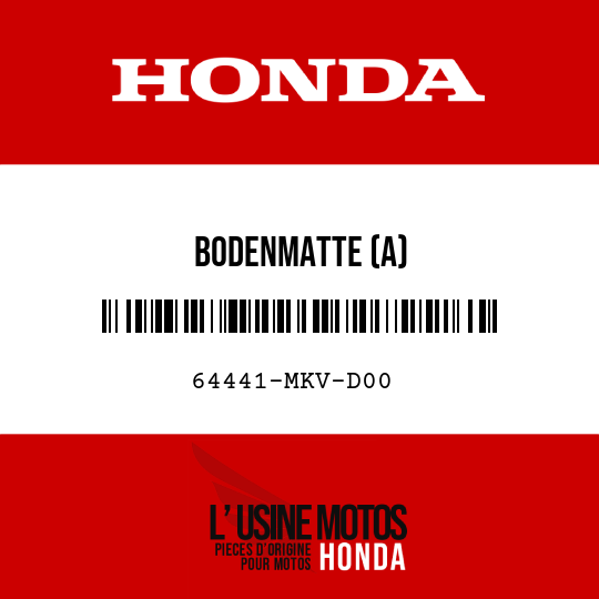 image de 64441-MKV-D00 BODENMATTE (A)