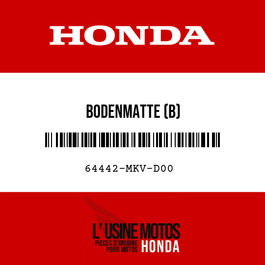 image de 64442-MKV-D00 BODENMATTE (B)