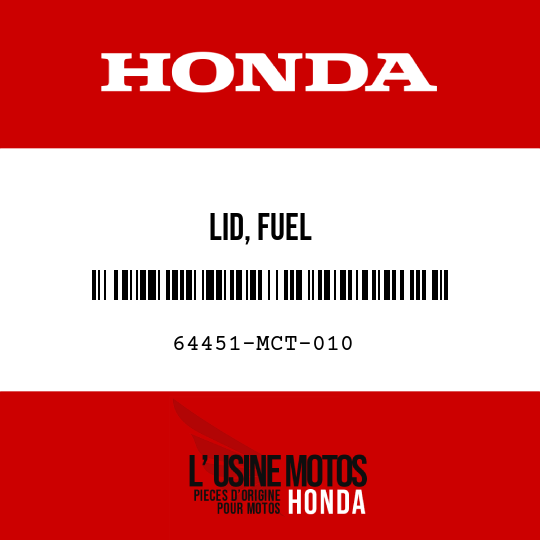 image de 64451-MCT-010 LID, FUEL