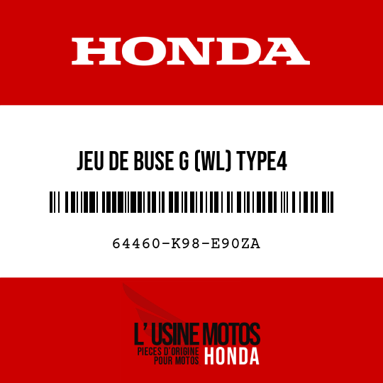 image de 64460-K98-E90ZA JEU DE BUSE G (WL) TYPE4