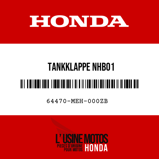 image de 64470-MEH-000ZB TANKKLAPPE NHB01