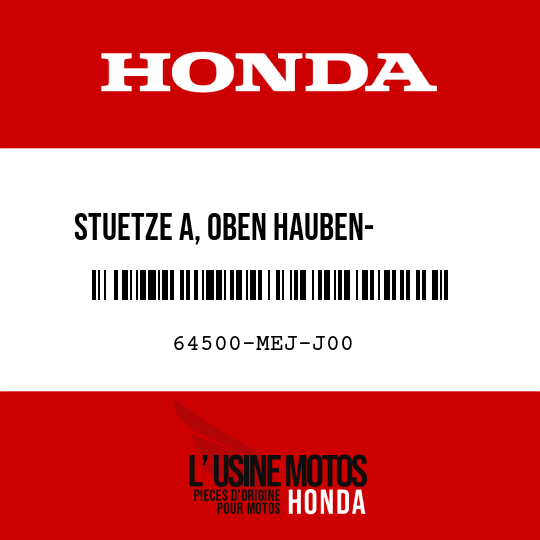 image de 64500-MEJ-J00 STUETZE A, OBEN HAUBEN-       VERKLEIDUNG