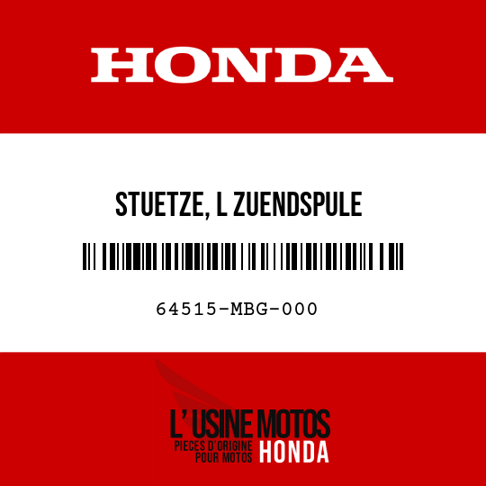 image de 64515-MBG-000 STUETZE, L ZUENDSPULE