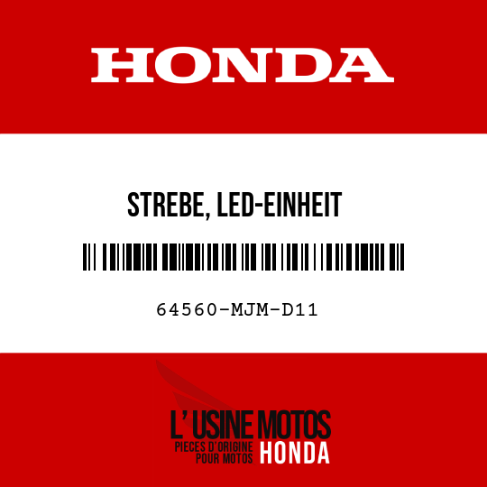 image de 64560-MJM-D11 STREBE, LED-EINHEIT