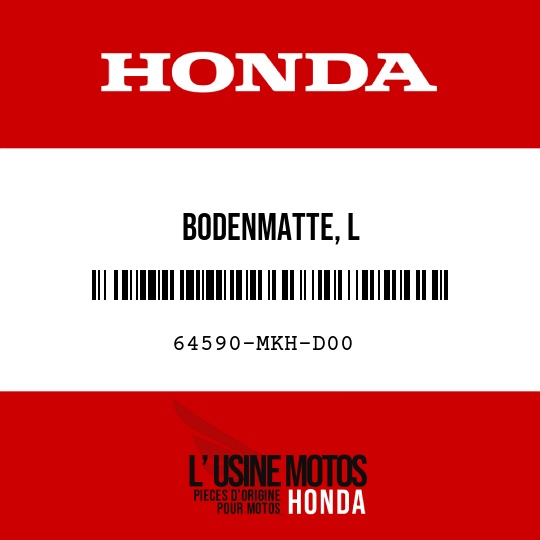 image de 64590-MKH-D00 BODENMATTE, L