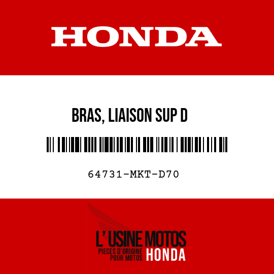 image de 64731-MKT-D70 BRAS, LIAISON SUP D