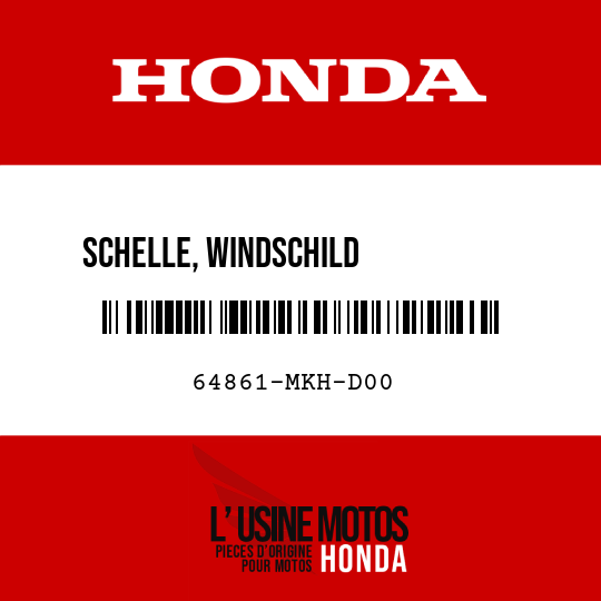 image de 64861-MKH-D00 SCHELLE, WINDSCHILD VERSTELLUNG