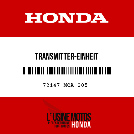 image de 72147-MCA-305 TRANSMITTER-EINHEIT